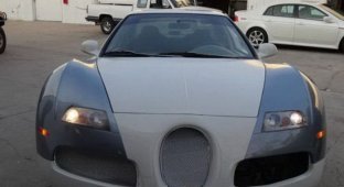 Дорогущий Bugatti Veyron из старого и дешевого Honda Civic (16 фото)
