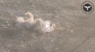 Elimination of an enemy assault group near Berdichi in the Donetsk region