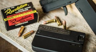 Pocket pistol for self-defense LifeCard (9 photos)