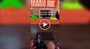 Super Mario now in augmented reality