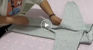 Life hack: how to fold clothes beautifully and correctly
