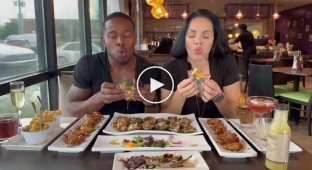 A car drove into a restaurant in the USA