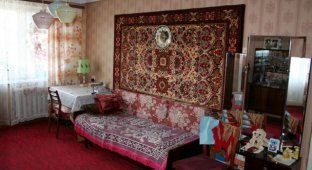 Типичные интерьеры советских квартир (23 фото)