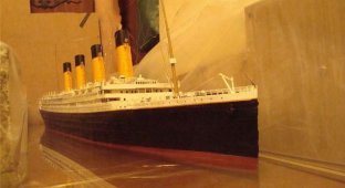 Титаник - полностью бумажная модель 1:200 (29 фото)
