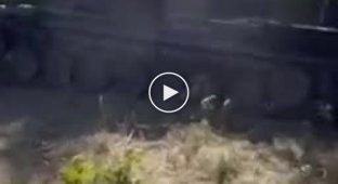 Первое видео с немецкой самоходной зенитной установкой «Gepard 1A» в Украине