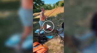 Кіт добре провів час з господарями