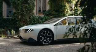 BMW showed the Vision Neue concept (10 photos)