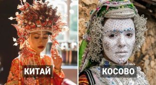 19 traditional wedding dresses that are fundamentally different from the hackneyed classics (21 photos)