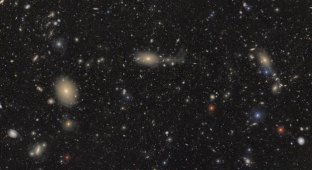 Virgo Cluster: the most detailed images of the galactic Megalopolis (11 photos)