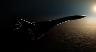 Американцы создадут сверхзвуковой авиалайнер, который сможет летать со скоростью 4800 км/ч (4 фото)