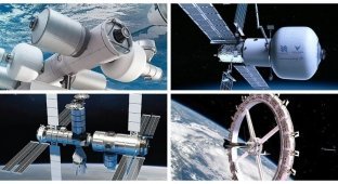 Что придет на смену МКС: концепты космических станций будущего (10 фото)