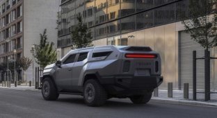 Cadillac Escalade turned into an SUV from science fiction films (4 photos)
