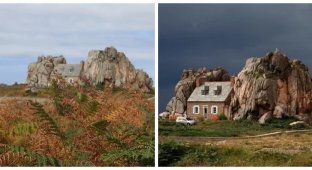 Two Boulders, One Roof, and a Lawsuit: The Story of Brittany's Most Inconvenient House (14 photos + 1 video)