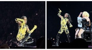 Madonna's 11-year-old daughter surprised the audience at a concert in London (9 photos + 1 video)