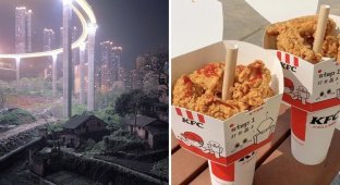 China is a country where technology and slight cultural madness are perfectly combined (20 photos)