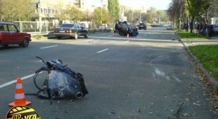  Авария в Киеве (12 фото)