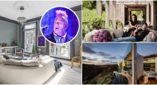 What is the situation inside the houses of foreign celebrities and how much do they cost (19 photos)