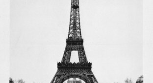 History of the construction of the Eiffel Tower (21 photos)