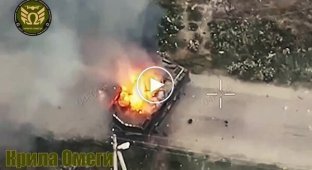 Special forces of the separate detachment of Kril Omega destroyed an enemy BMD-2