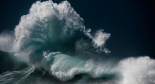 Величественная мощь океанских волн в фотографиях Люка Шадболта (10 фото)