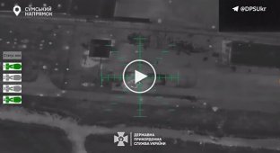 Aerial reconnaissance aircraft destroyed an enemy ammunition depot and several enemy shelters in the Sumy direction