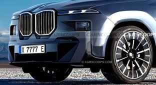 BMW's largest SUV will receive major updates (5 photos)