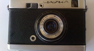 Коллекция фотоаппаратов "Чайка" (16 фото)