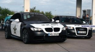 Полицейские BMW и Audi в Нюрнберге (5 фото)