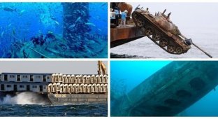 Навіщо кораблі, танки та вагони метро відправляють на дно океану (28 фото)