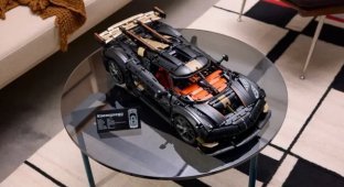 Полноразмерный Koenigsegg от Lego установил рекорд скорости (6 фото)