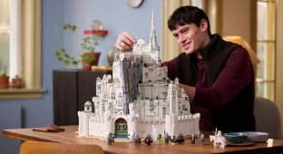 Что подарить мальчику за 30: Минас тирит — самый большой конструктор LEGO по «Властелину колец» (2 фото + видео)