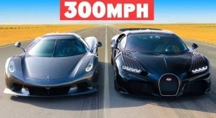 Хто швидше - Bugatti чи Koenigsegg? (1 фото + 1 відео)