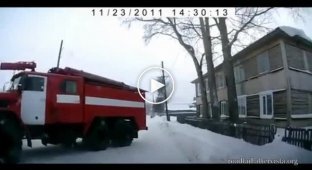 Жесткие аварии с участием пожарных машин