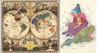 David Ramsay's collection of historical maps online: impossible to tear yourself away (21 photos)