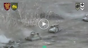 Украинские защитники отразили вражеский штурм и уничтожили колонну российской бронетехники на Лиманском направлении