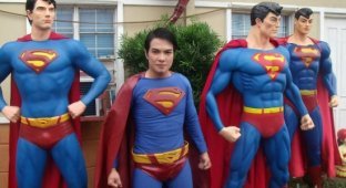 Коллекция фаната супермена (8 фото)