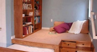 20 блестящих идей для маленькой спальни (21 фото)