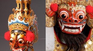 Танцы в честь богов Бали в лондонском музее Горнимен (18 фото)