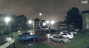Впечатляющий таймлапс начала наводнения в Хьюстоне