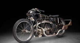 Репродукция мотоцикла Brough Superior SS100 от Эвана Кэмерона (15 фото)