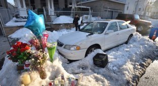 Мама с детьми умерла в машине, пока муж чистил снег (7 фото)