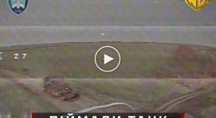 Бійці 414-й ОБРУБАС дронами спалили два танки окупантів