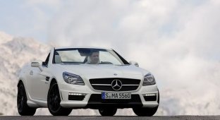 Новый Mercedes SLK55 AMG (39 фото + 3 видео)
