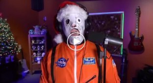 The song "Last Christmas" in the style of Slipknot