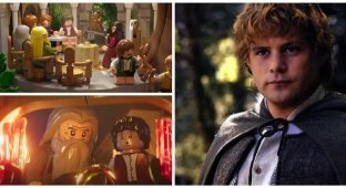 Актёр Шон Эстин играет в Lego-наборы по «Властелину колец» (2 фото + 1 видео)