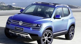 Китайцы подделали Volkswagen Taigun Concept (5 фото)