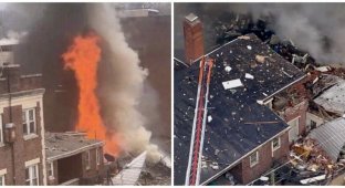 Chocolate factory exploded in Pennsylvania (3 photos + 2 videos)