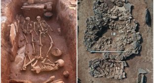 В Сибири обнаружили загадочную семейную могилу возрастом 2500 лет (6 фото)