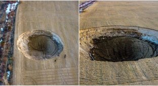 У Туреччині знову почали утворюватися величезні вирви на полях (8 фото)