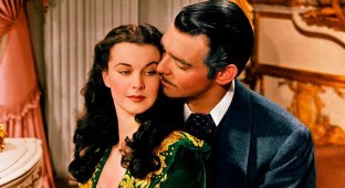 How the film "Gone with the Wind" was filmed: footage from filming and 29 interesting facts about the film (32 photos)